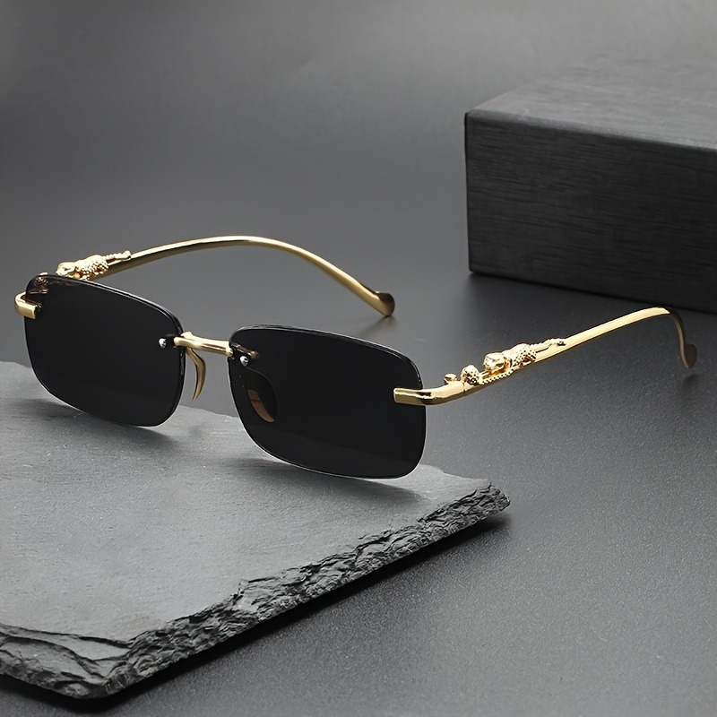 Fashion Rimless Metal Sunglass - Men'S Fashion Glasses recension och pris
