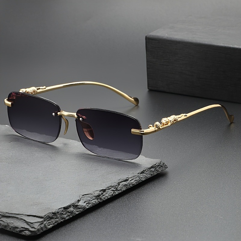 Fashion Rimless Metal Sunglass - Men'S Fashion Glasses recension och pris