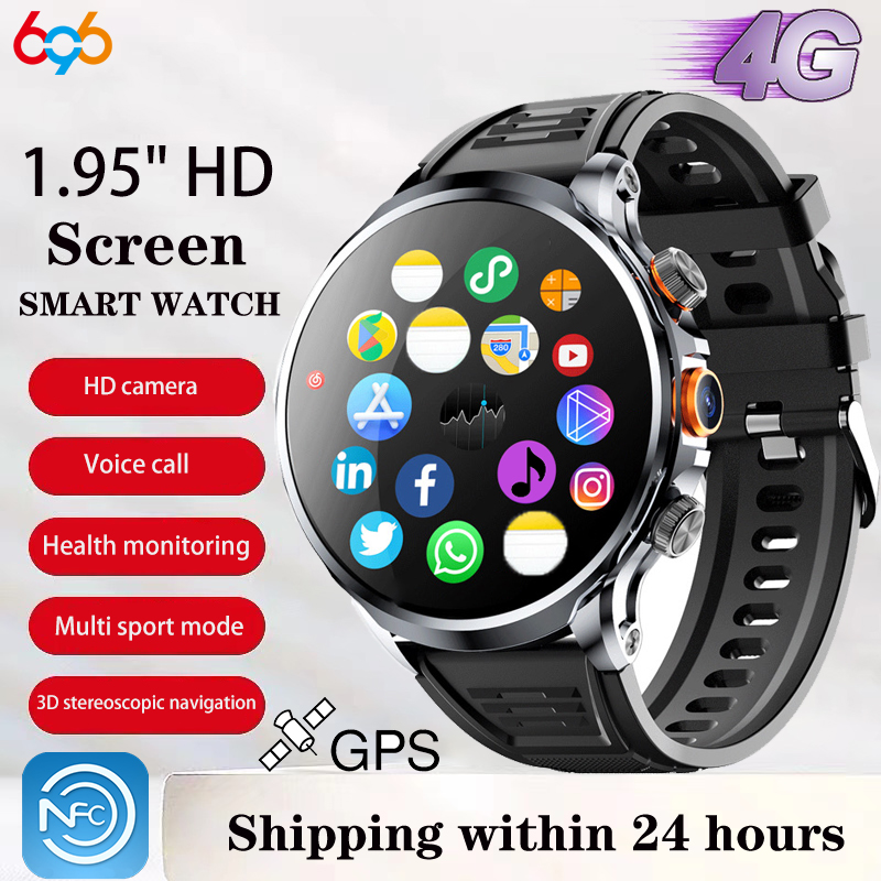 New Men 4G Smart Watches GPS S - Men'S Fashion App recension och pris