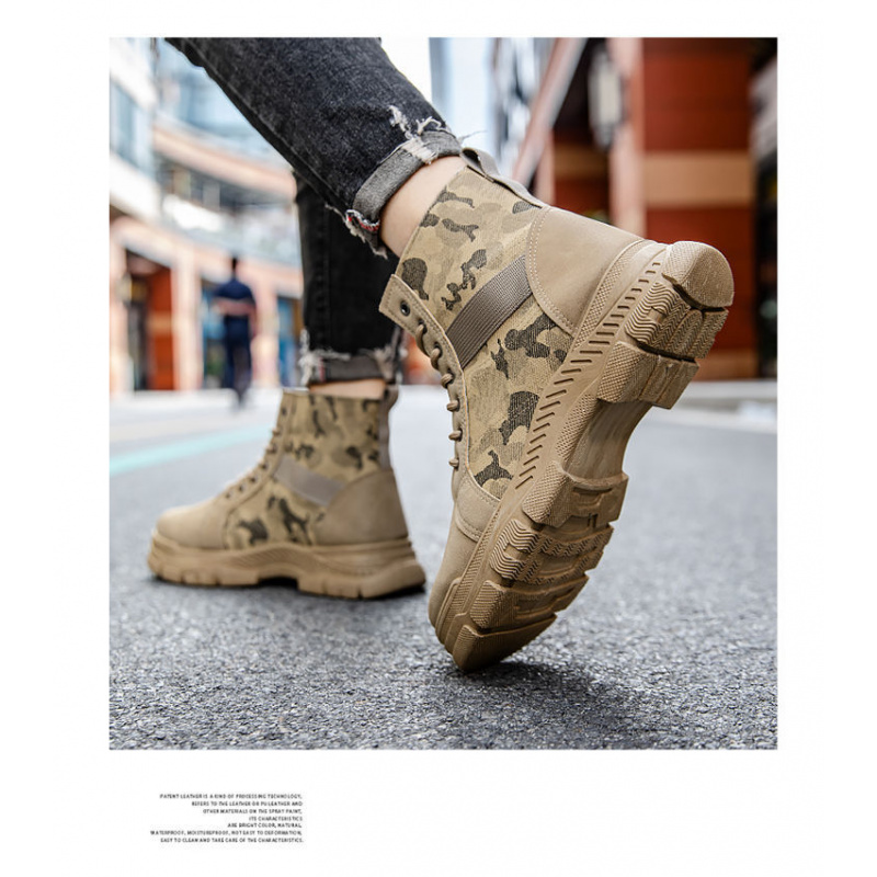 New Fashion men's high top boo - Men'S Fashion Hiking Boots recension och pris