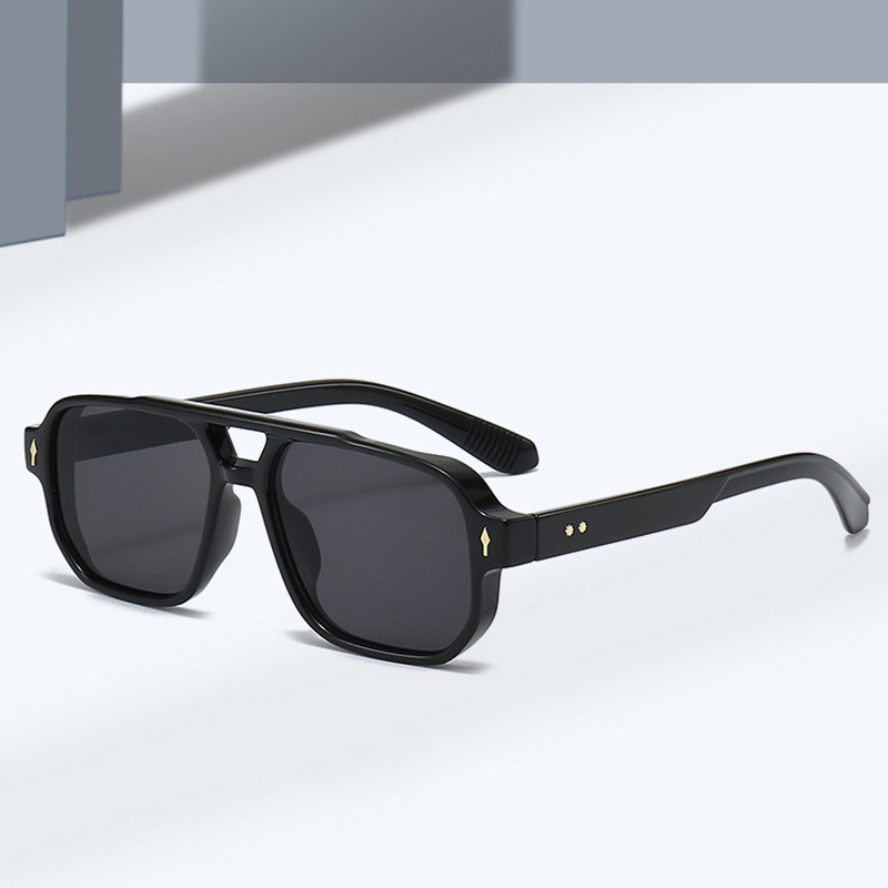 Vintage Double Bridges Men Squ - Men'S Fashion Glasses recension och pris