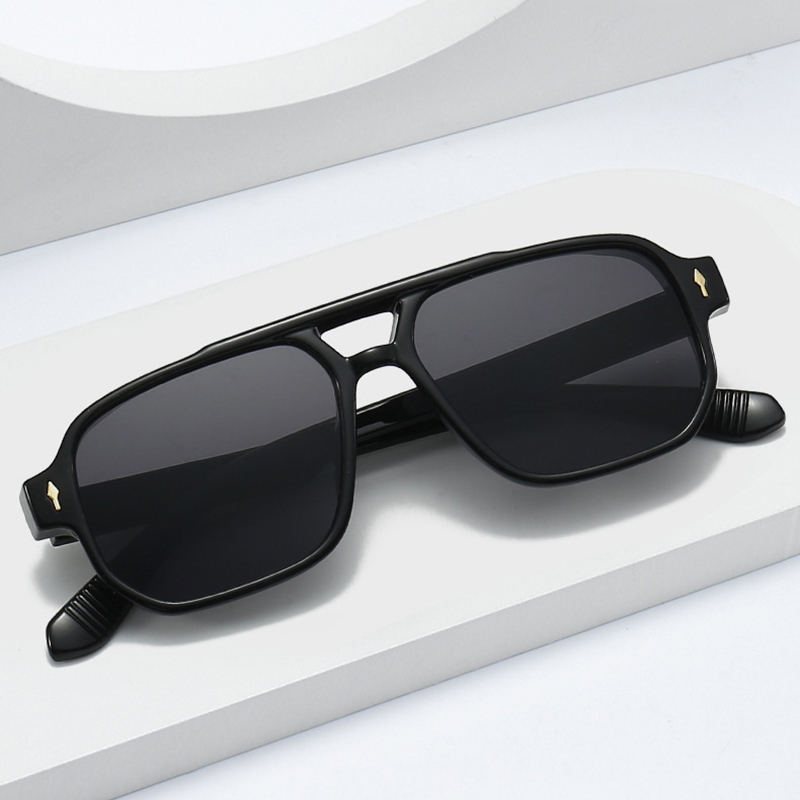 Vintage Double Bridges Men Squ - Men'S Fashion Glasses recension och pris