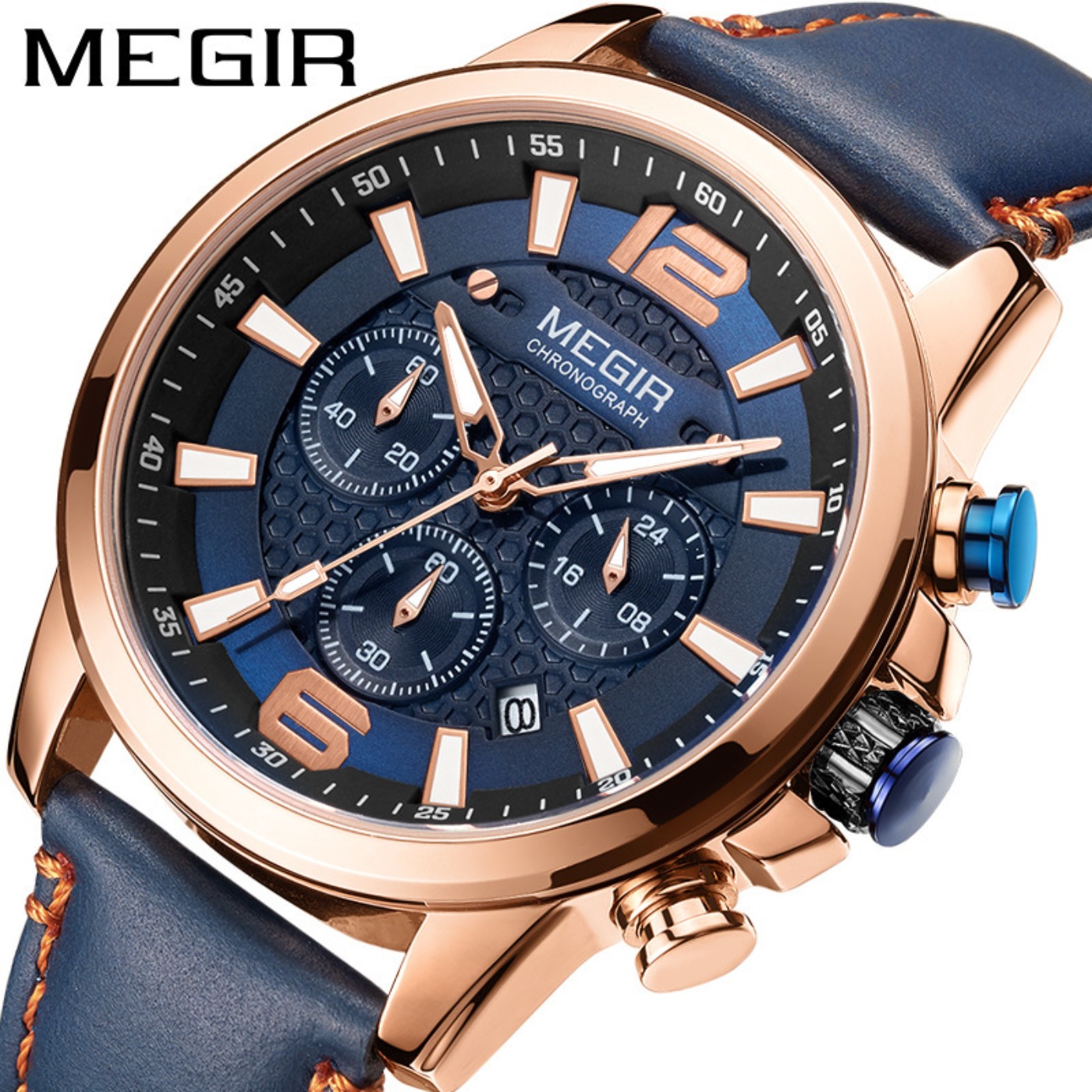 MEGIR 2020 Luxury Watches Men  - Men'S Fashion Luxury Brands recension och pris