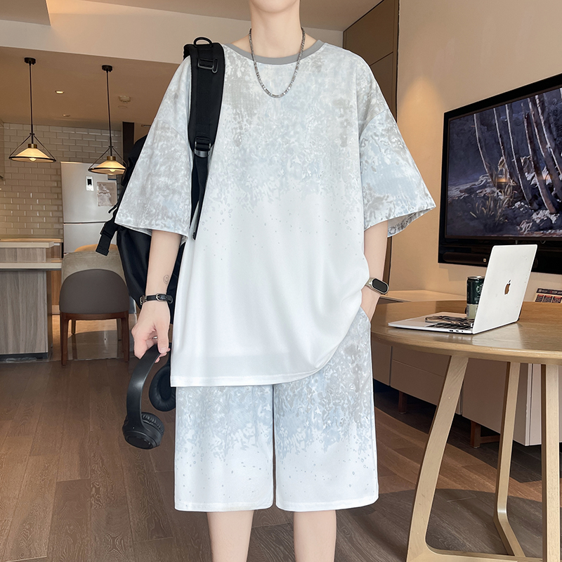 【Top 5-Point Pants】Men's T-Shi - Mens Fashion Suits recension och pris