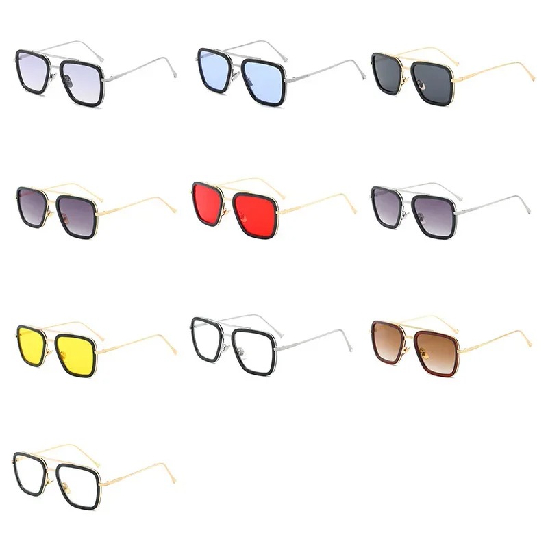 Steam Punk Tony Stark Sunglass - Men'S Fashion Glasses recension och pris